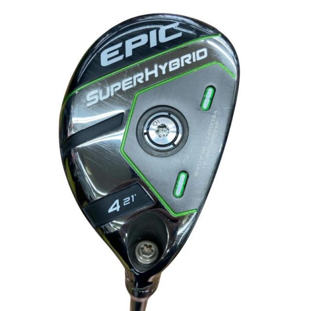 【中古】 キャロウェイ EPIC SUPER HYBRID U4 ユーティリティ UT リシャフト (フレックスその他) メンズ 男性用 右利き 右用 Cランク ゴルフクラブ
