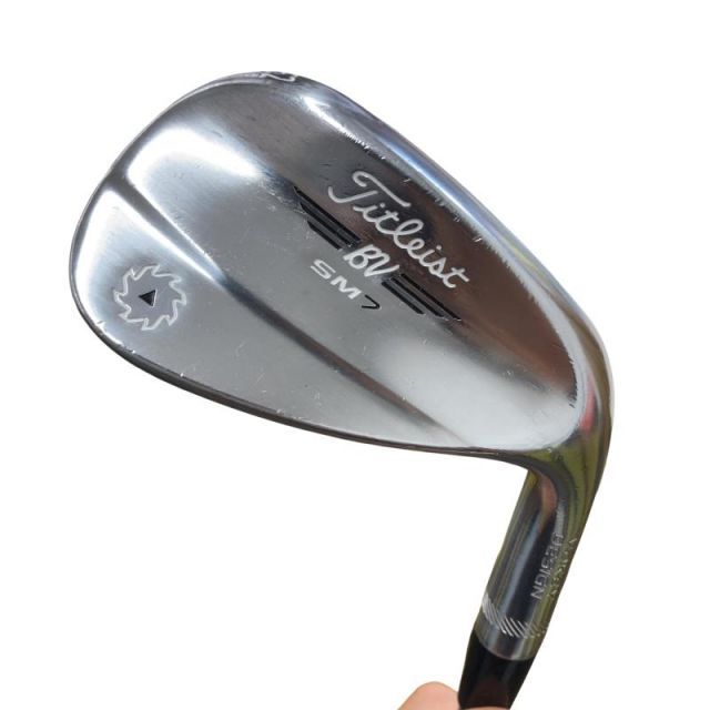 【中古】 タイトリスト VOKEY SPIN MILLED SM7 ツアークロム 52°/12°F ウェッジ WG NS PRO 950GH (フレックスS) メンズ 男性用 右利き 右用 Cランク ゴルフクラブ