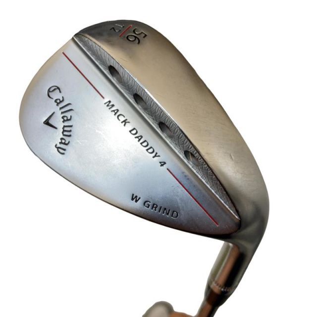 【中古】 キャロウェイ MACK DADDY 4 クロムメッキ 56°/12°W ウェッジ WG NS PRO 950GH (フレックスS) メンズ 男性用 右利き 右用 Cランク ゴルフクラブ