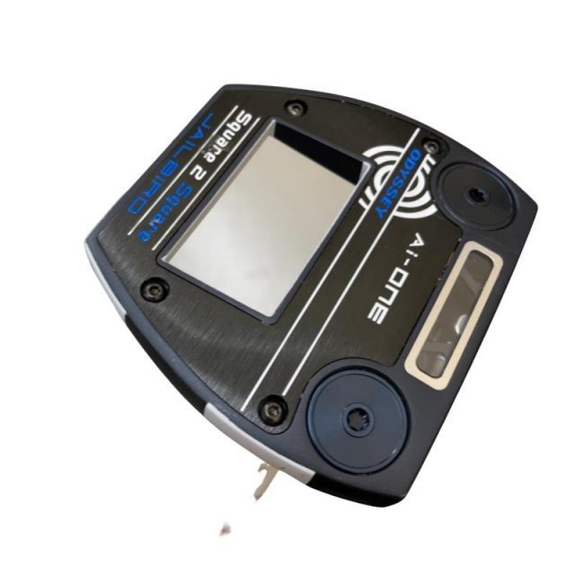 【中古】 オデッセイ Ai-ONE SQUARE 2 SQUARE JAILBIRD 34インチ パター PT STROKE LAB 90 スチール (フレックスその他) メンズ 男性用 右利き 右用 Cランク ゴルフクラブ