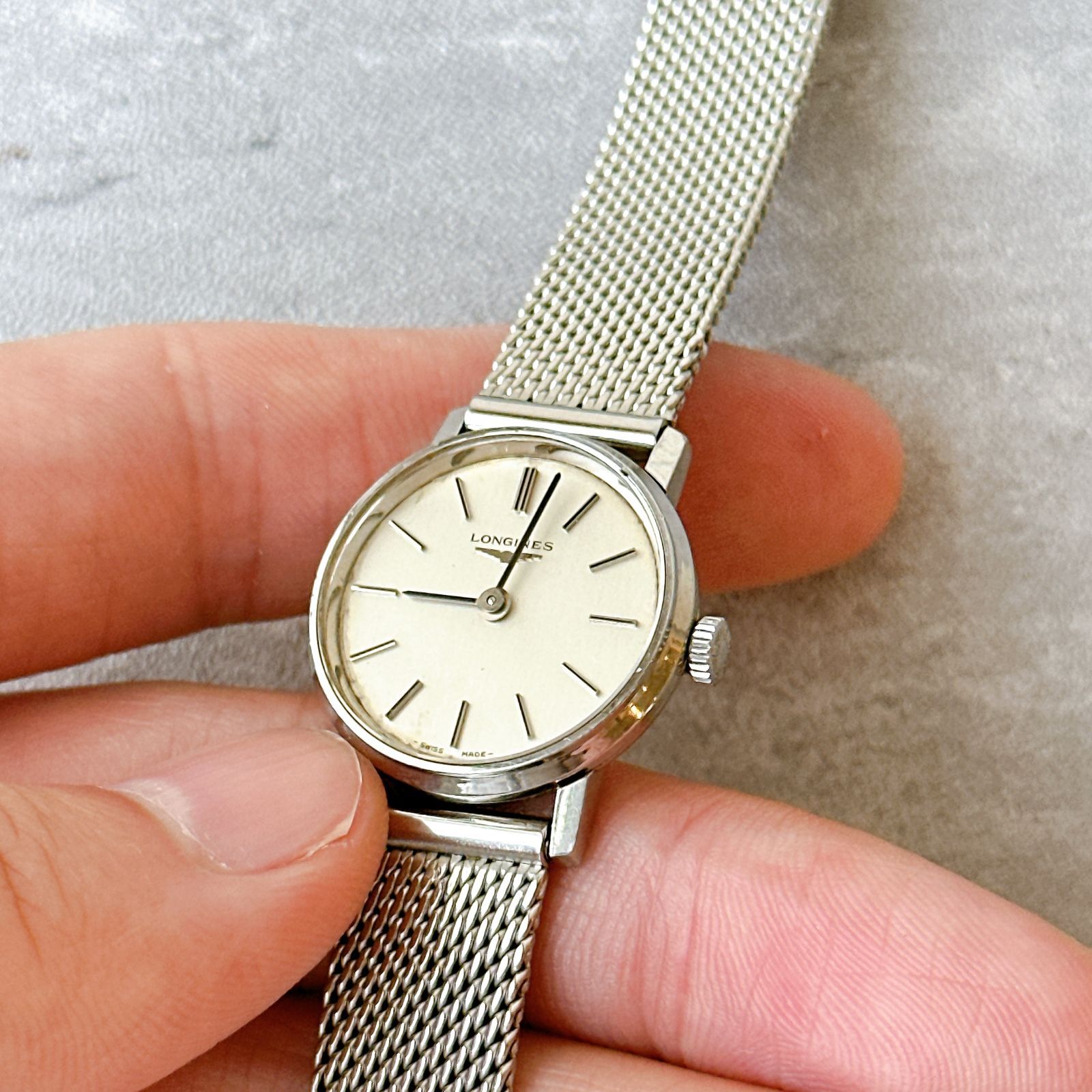 稼働 LONGINES ロンジン 手巻き 腕時計　トノースリムケース　1970s LONGINES(ロンジン) ⁄ トノースリムケース⁄手巻腕時計⁄アナログ