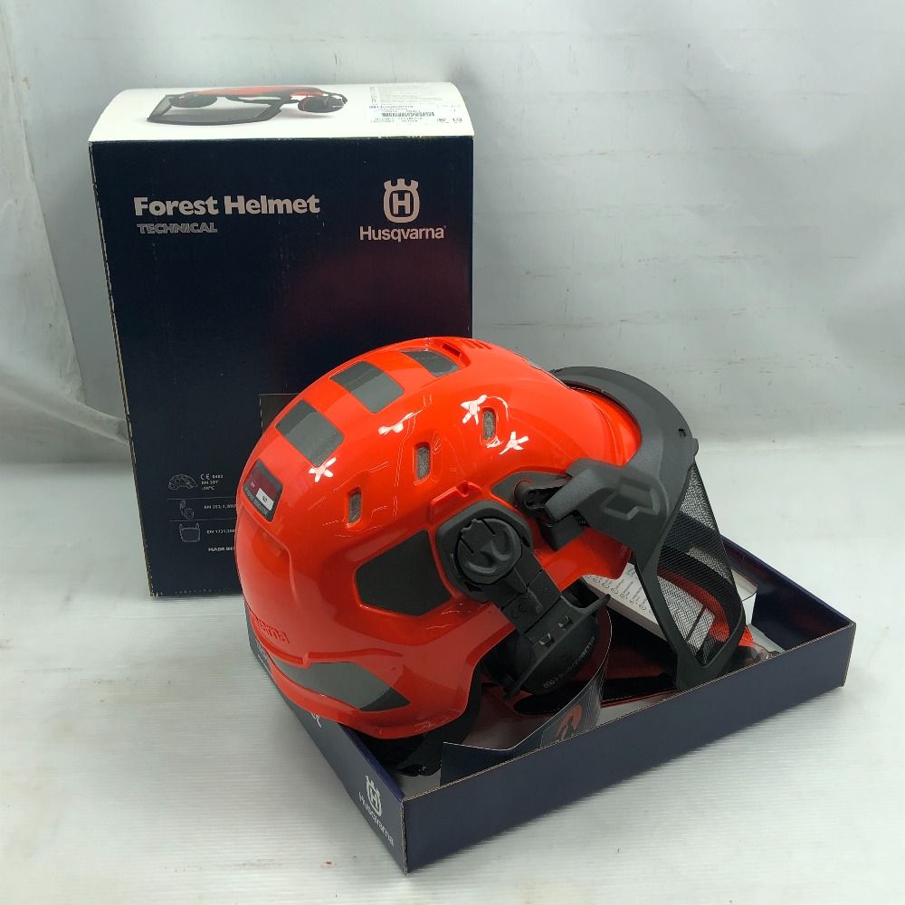 Husqvarna ハスクバーナ ヘルメット H300 オレンジ - メルカリ