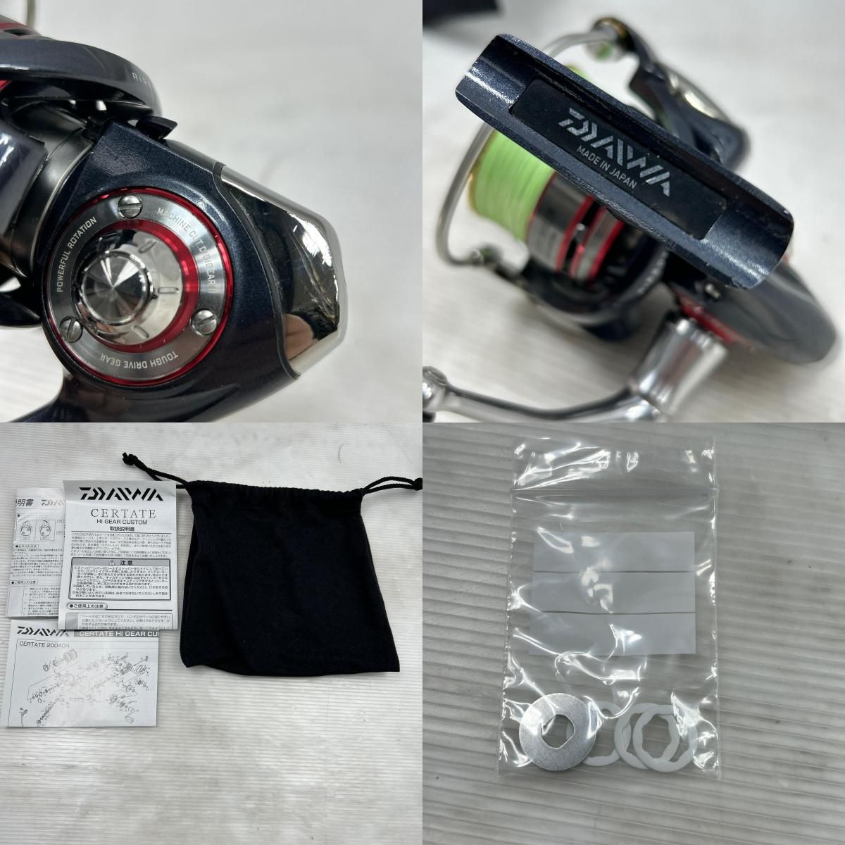 DAIWA ダイワ スピニングリール 10セルテート 3012H ハイギアカスタム