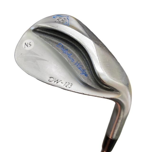 【中古】 キャスコ Dolphin Wedge DW-123 シルバー 58° ウェッジ WG NS PRO 950GH neo (フレックスその他) メンズ 男性用 右利き 右用 Cランク ゴルフクラブ