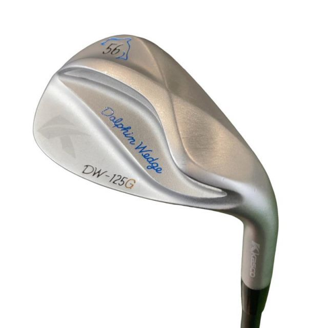 【中古】 キャスコ Dolphin Wedge DW-125G シルバー 56° ウェッジ WG Dolphin DP-231 (フレックスその他) メンズ 男性用 右利き 右用 Cランク ゴルフクラブ