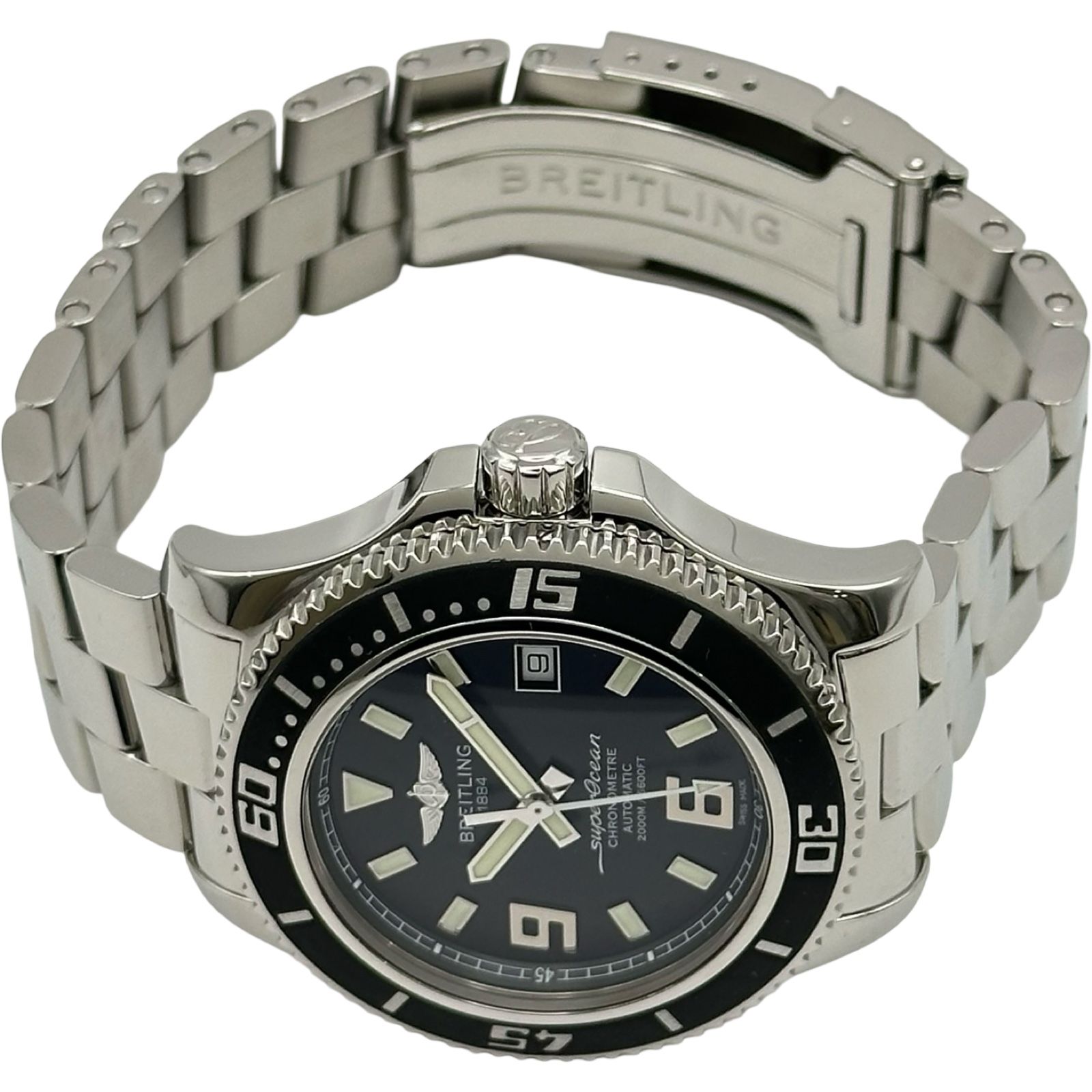ブライトリング BREITLING スーパーオーシャン 44 A17391 ブラック