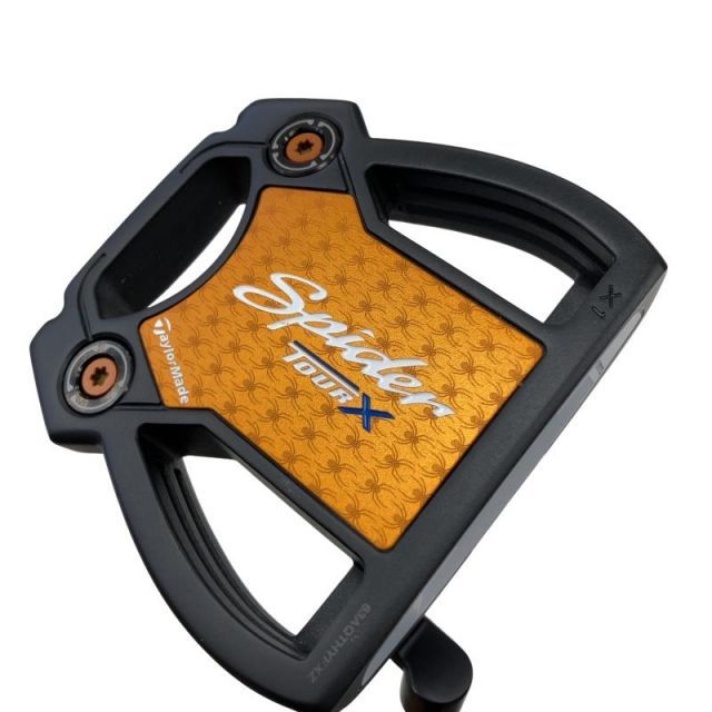 【中古】 テーラーメイド Spider TOUR X X1 BLACK 33インチ パター PT スチール (フレックスその他) メンズ 男性用 右利き 右用 Cランク ゴルフクラブ