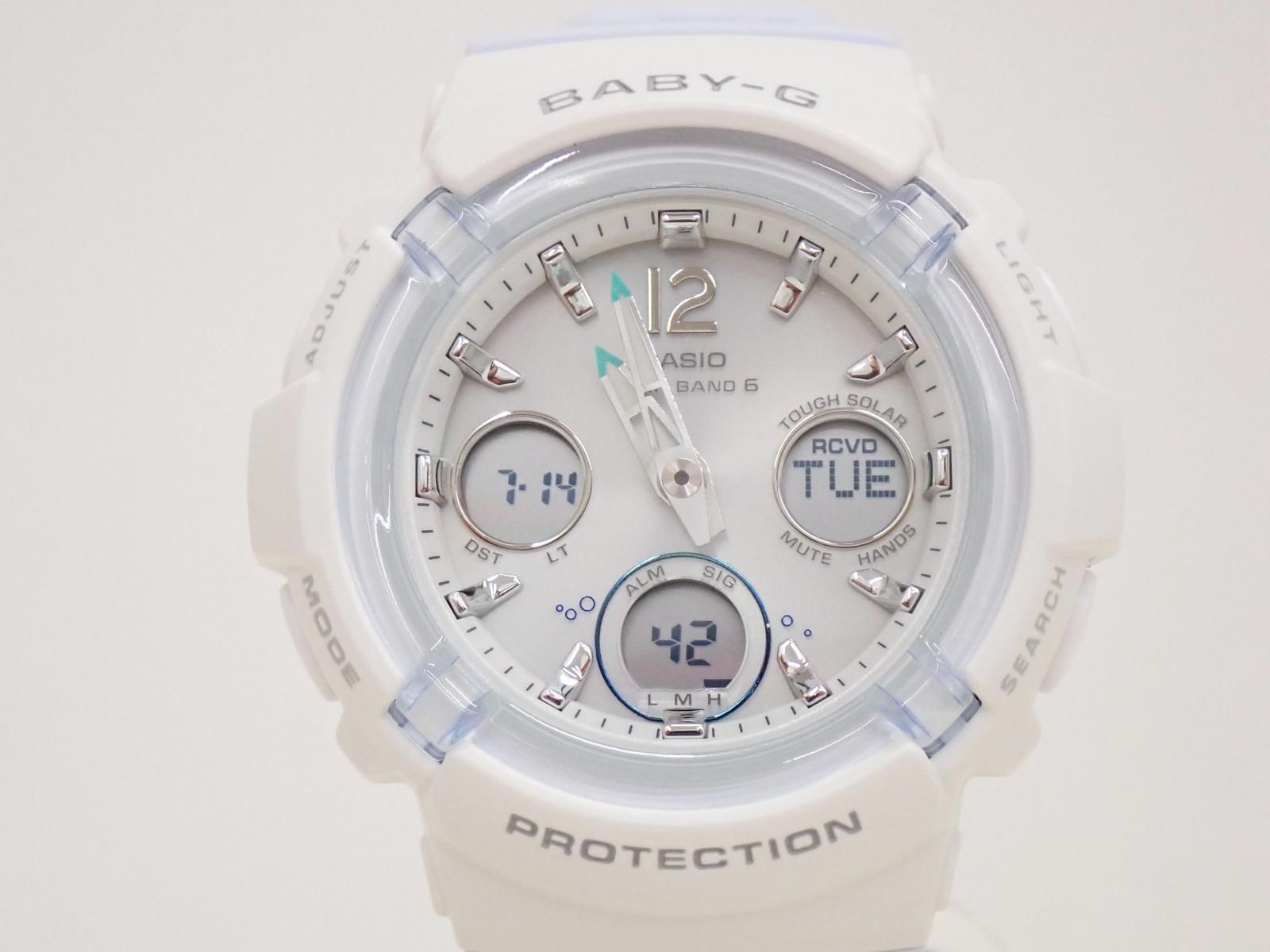 ★9036☆BABY-G ベビージー BGA-2800K-7AJR 電波ソーラー イルクジ 2025 スナメリ ICERC 腕時計 美品