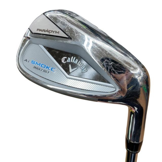 【中古】 キャロウェイ PARADYM Ai SMOKE MAX FAST GW ウェッジ WG NS PRO ZELOS 7 (フレックスS) メンズ 男性用 右利き 右用 Cランク ゴルフクラブ