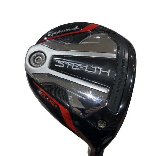 【中古】 テーラーメイド STEALTH PLUS+ 3W フェアウェイウッド FW TENSEI SILVER TM50(STEALTH FW) (フレックスSR) メンズ 男性用 右利き 右用 Cランク ゴルフクラブ
