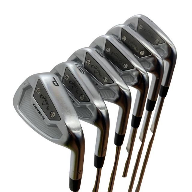 【中古】 キャロウェイ X FORGED CB(2021) 6S アイアンセット IR NS PRO MODUS3 TOUR120 (フレックスS) メンズ 男性用 右利き 右用 Cランク ゴルフクラブ