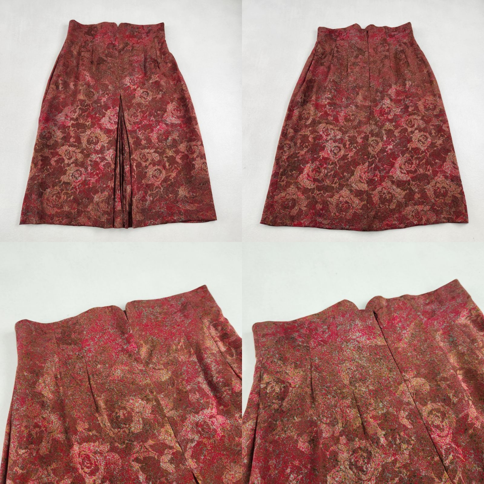 WOOL100%　ワンピース　クリスチャンディオール　ChristianDior Christian Dior ワンピース クリスチャンディオール シルク100% 絹 柄