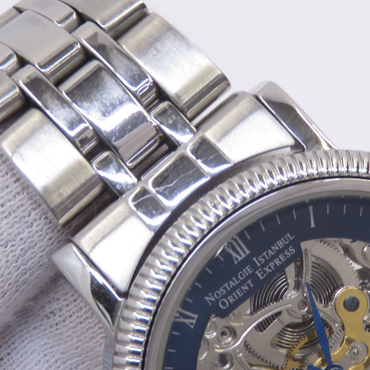 Orient Express オリエントエクスプレス OM-8017 スケルトン 自動巻き