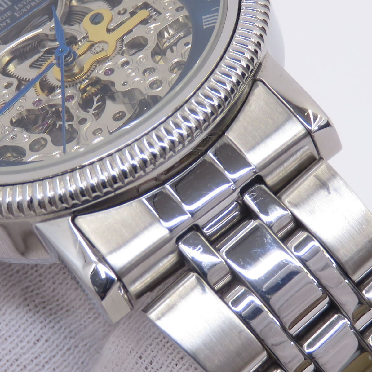 Orient Express オリエントエクスプレス OM-8017 スケルトン 自動巻き