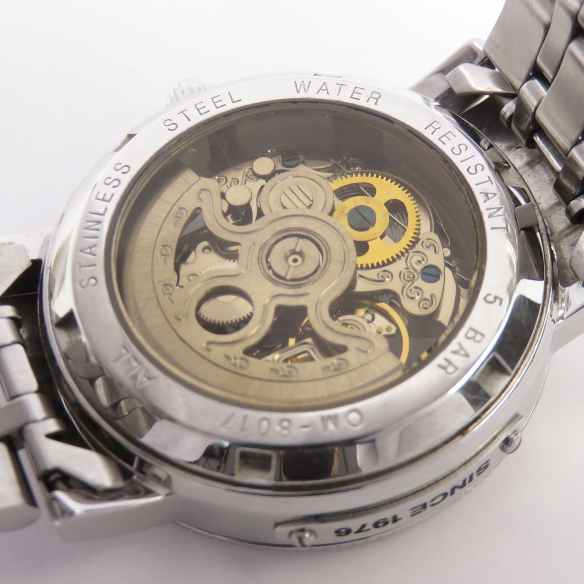 Orient Express オリエントエクスプレス OM-8017 スケルトン 自動巻き