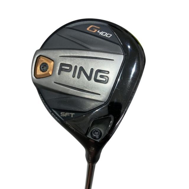 【中古】 ピン G400 SFT 3W フェアウェイウッド FW 純正特注シャフト (フレックスS) メンズ 男性用 右利き 右用 Cランク ゴルフクラブ