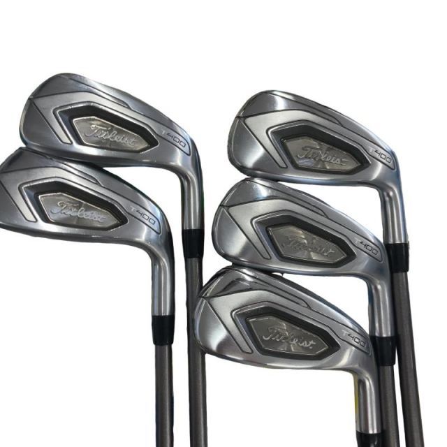 【中古】 タイトリスト Titleist T400 5S(#6-PW) アイアンセット IR Titleist TENSEI BLUE 50 (フレックスその他) メンズ 男性用 右利き 右用 Cランク ゴルフクラブ