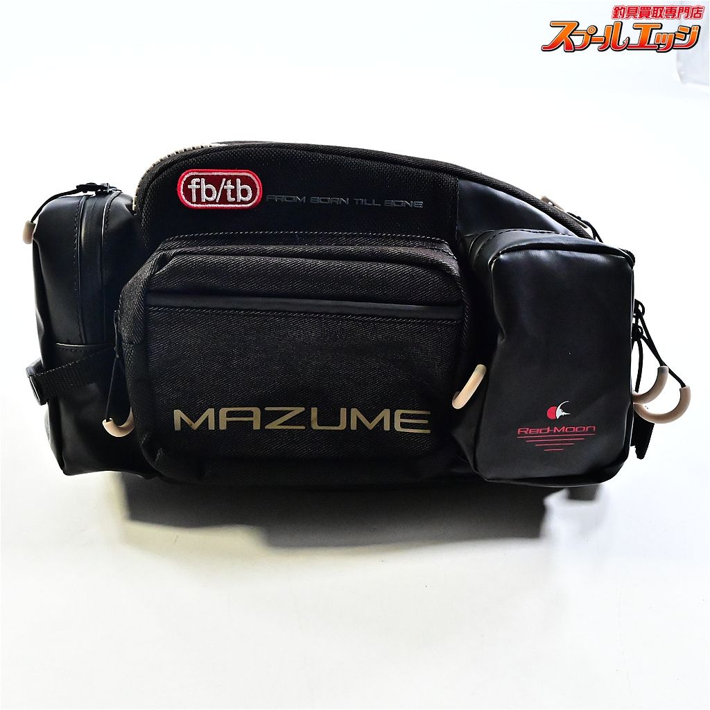 ★☆【マズメ】 オレンジブルー レッドムーンウエストバッグV5 MZBK-768 ブラックデニム MAZUME K_080★☆e09794