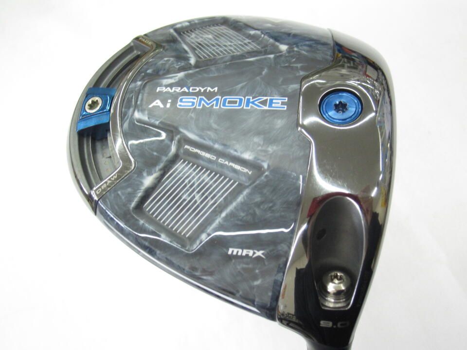 キャロウェイ　PARADYM Ai SMOKE MAX　9度　TENSEI 50 for Callaway(Ai SMOKE)　Sフレックス　ドライバー　中古　ゴルフドゥ！緑店【最短即日発送】