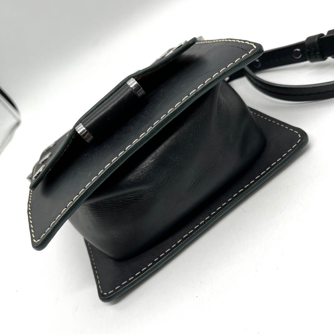 BY MALENE BIRGER 本革 スタッズ ショルダーバッグ y2k - メルカリ