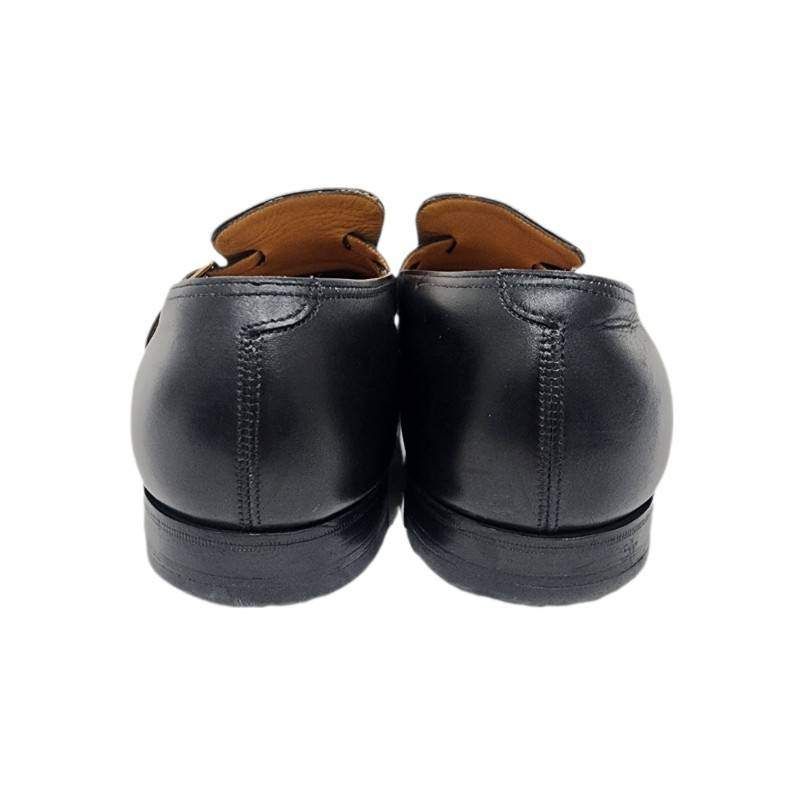 JOHN LOBB ジョンロブ シングルモンクストラップシューズ ブラック 9F