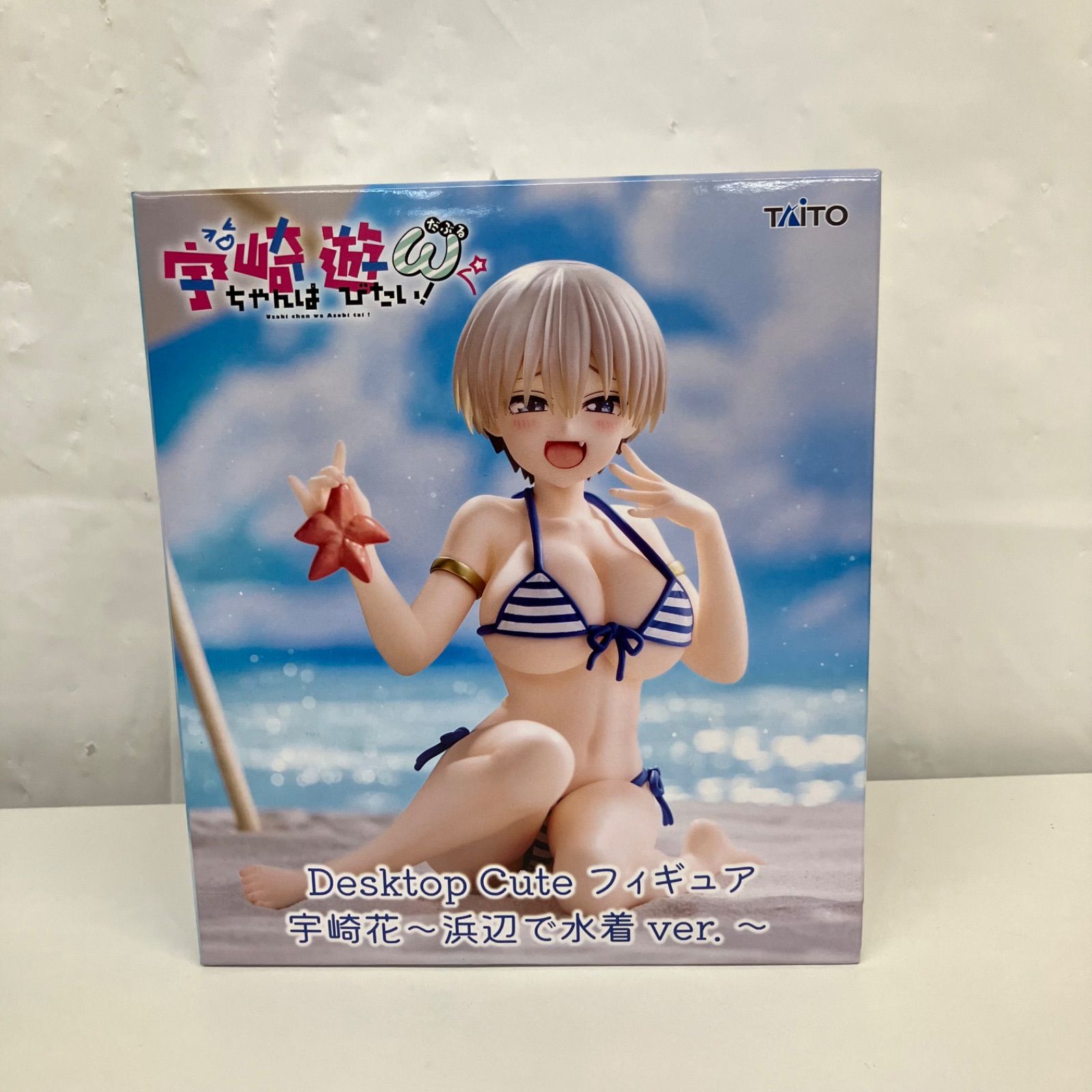 未開封 宇崎ちゃんは遊びたい Desktop Cute 宇崎花 浜辺で水着ver