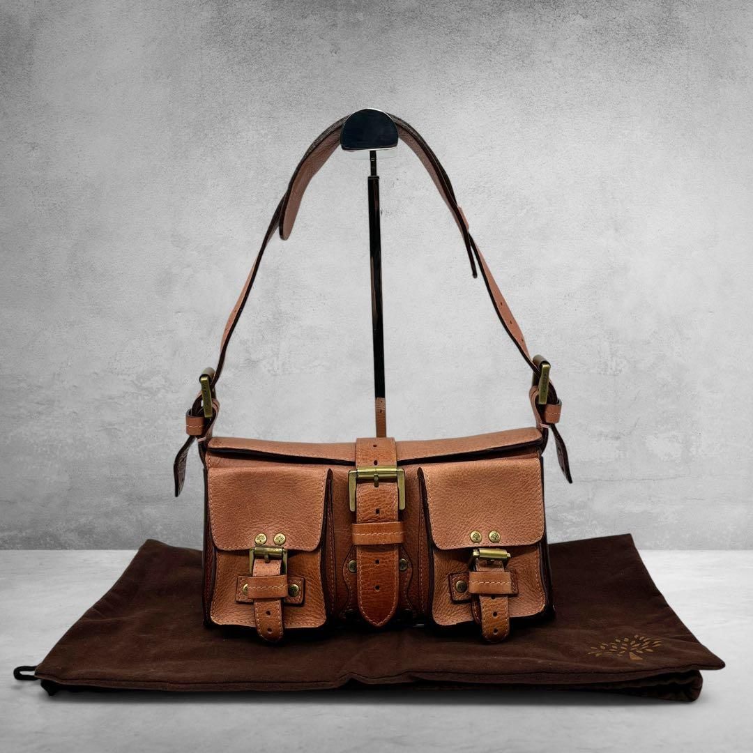 Mulberry Belenheim Leather Bag Pink