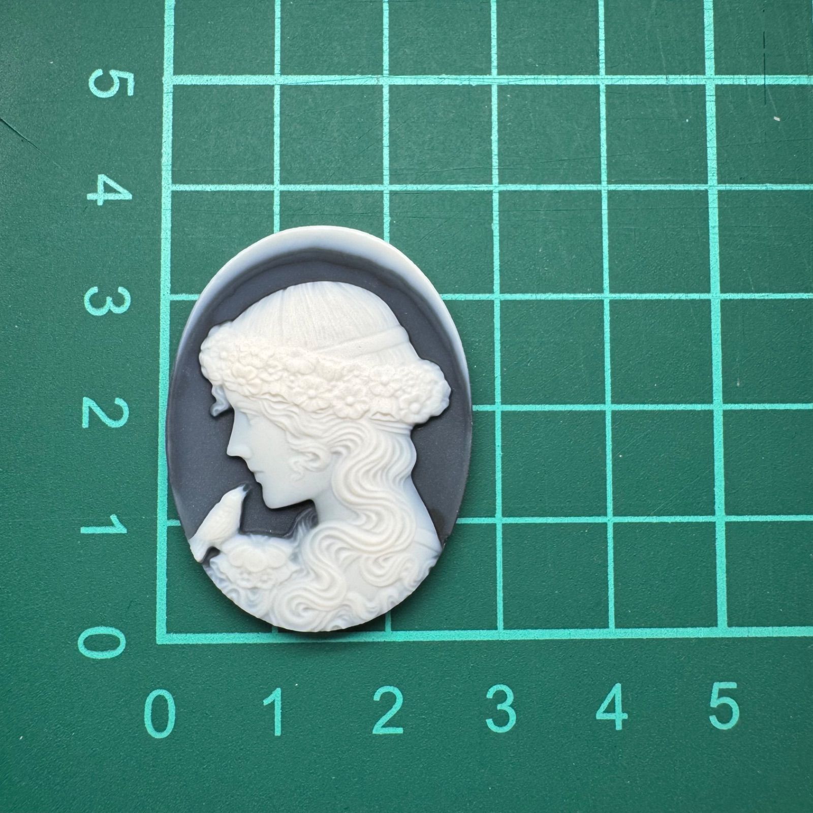送料無料！】作家サインあり ストーンカメオ 瑪瑙 ルース - メルカリ