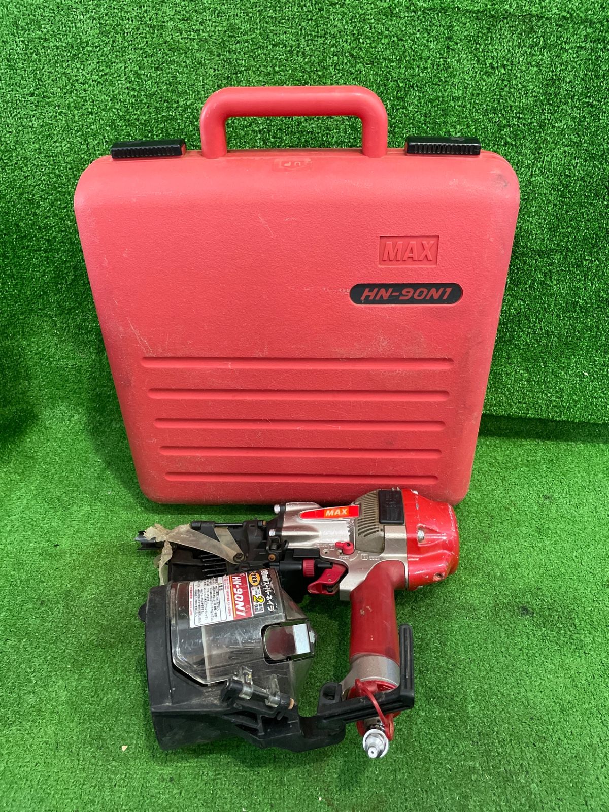 MAX マックス HN-90N1 90㎜高圧釘打機 スーパーネイラ ※現状品(ト-175)