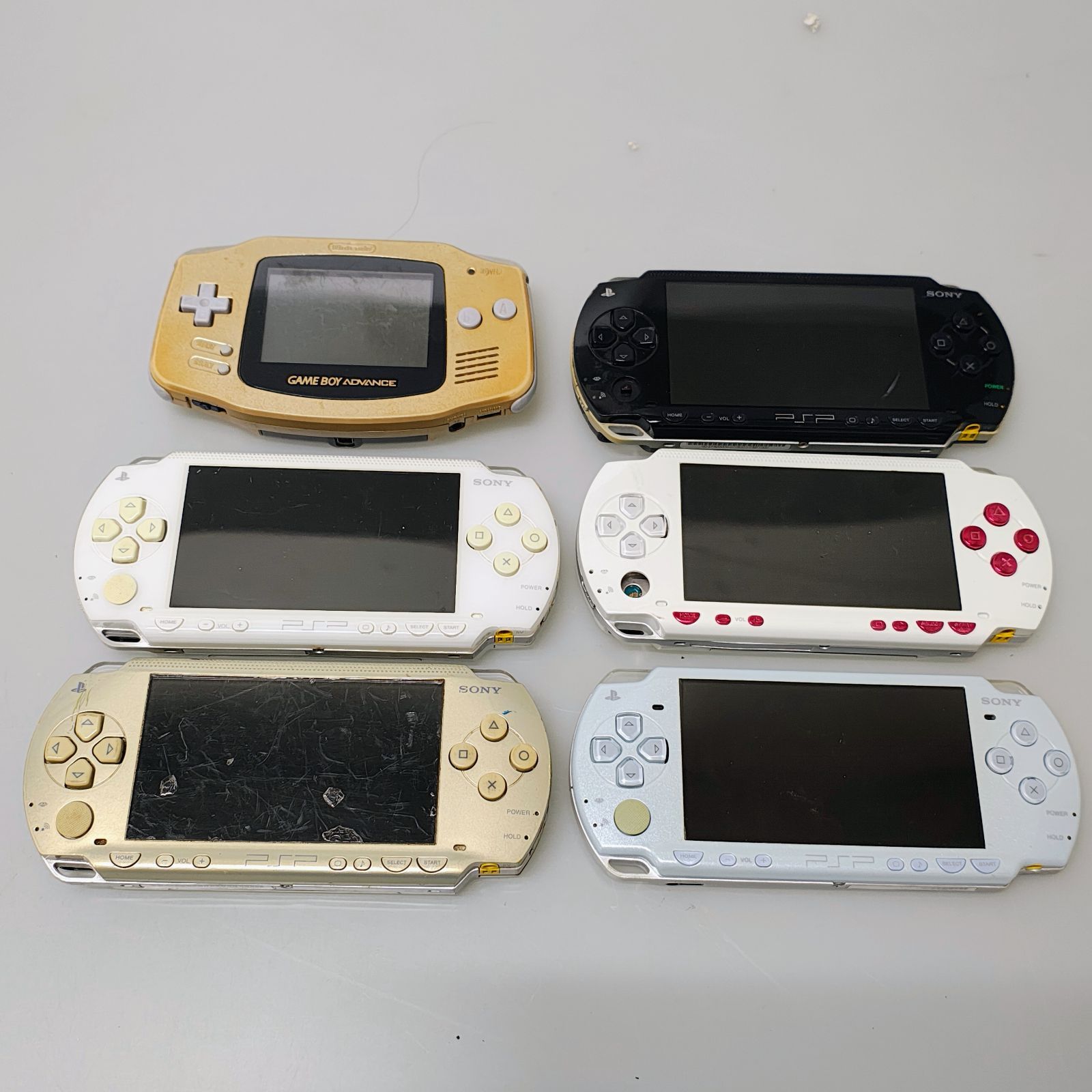 PSP プレイステーションポータブル ゲームボーイアドバンス 本体 