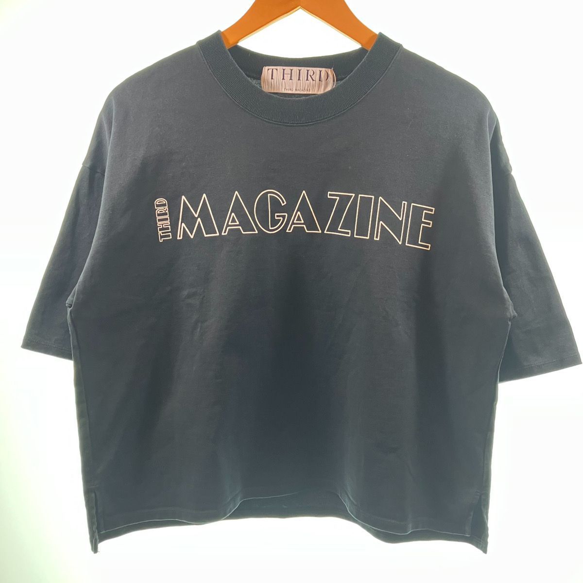 サード マガジン THIRD MAGAZINE Marisol別注 LOGO PRINT TEE
