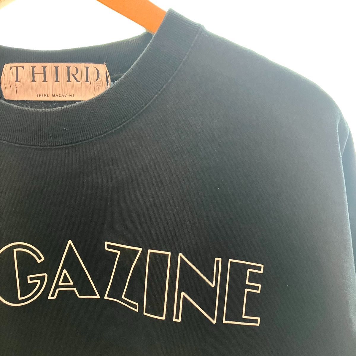 サード マガジン THIRD MAGAZINE Marisol別注 LOGO PRINT TEE