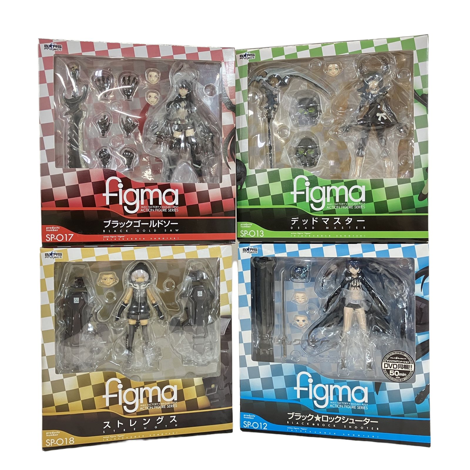 Max Factory figma SP-012 SP-013 SP-017 SP-018 ブラック☆ロック