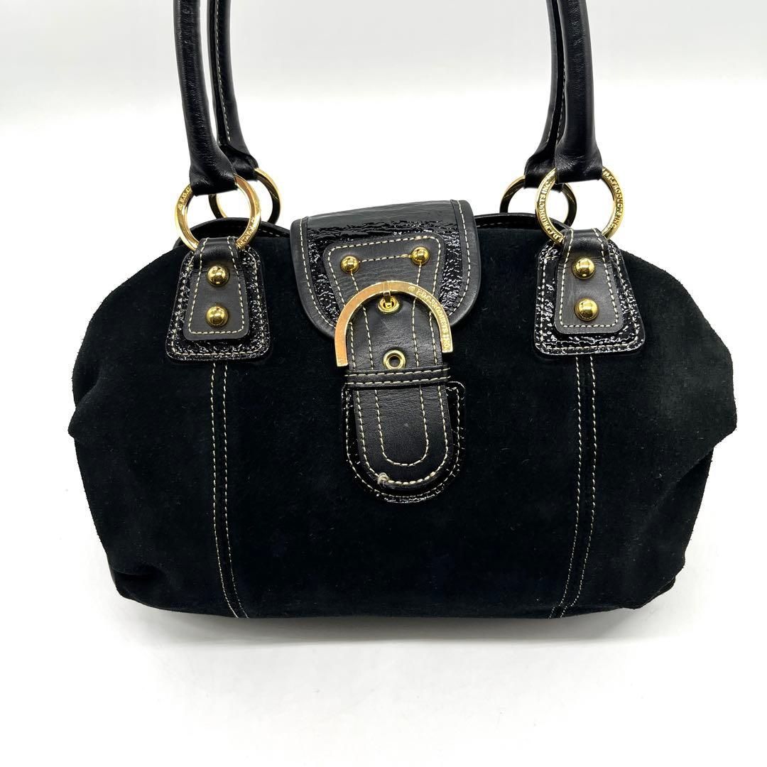 バッグ y2k archive boston bag leather 00s y2k archive vintage boston bag leather Archive 00s 4°C Suede