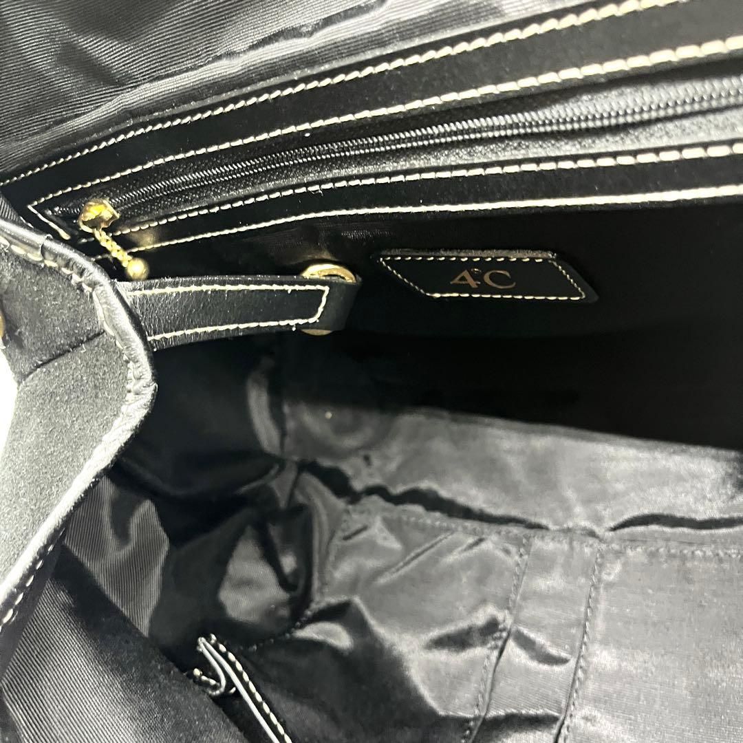 Archive 00s 4°C Suede Boston Bag y2k BK - メルカリ