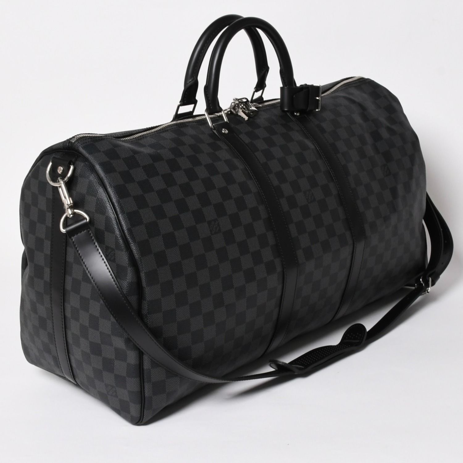 極美品 ルイヴィトン LOUIS VUITTON キーポル バンドリエール 55