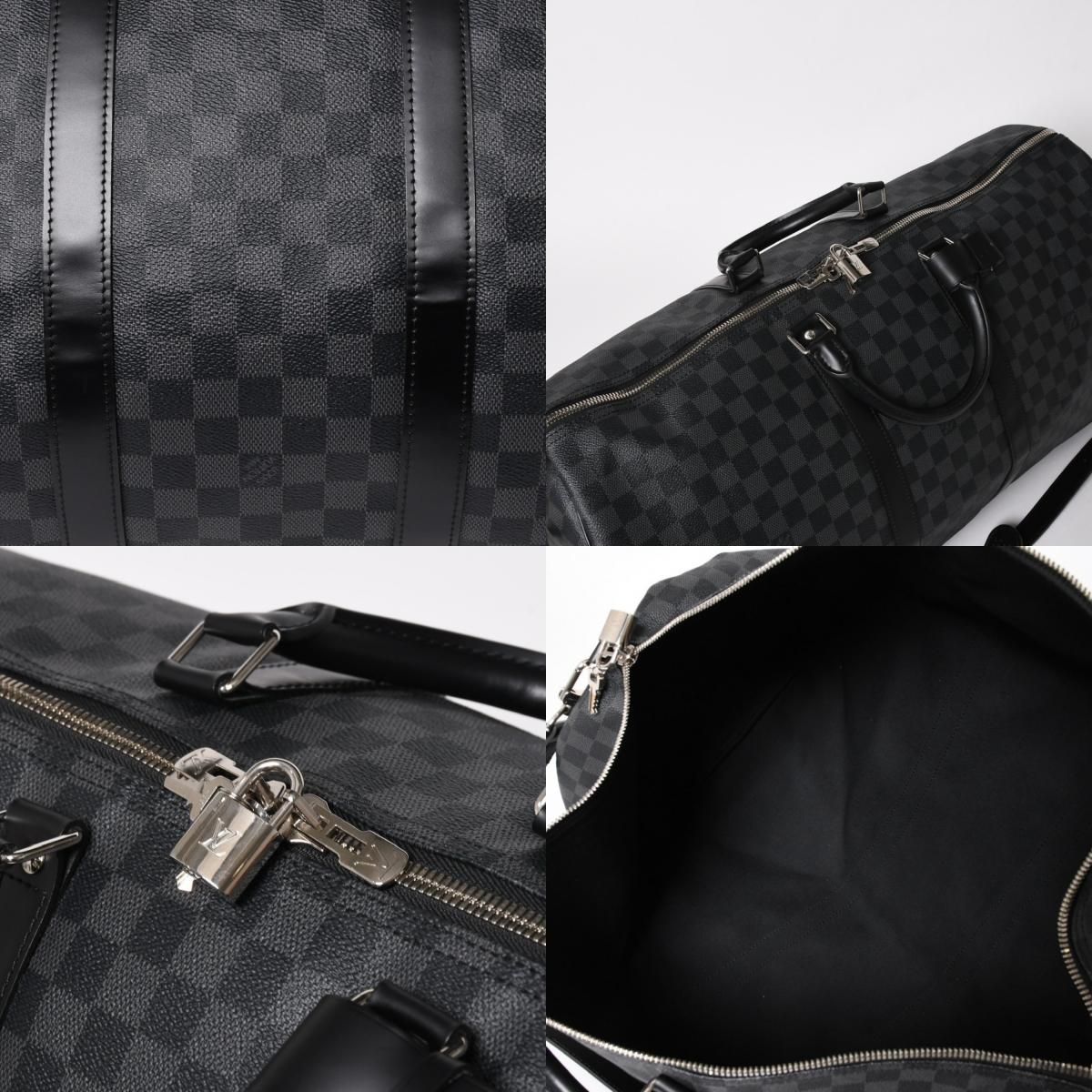 極美品 ルイヴィトン LOUIS VUITTON キーポル バンドリエール 55