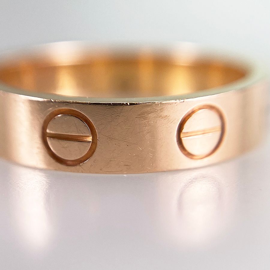 カルティエ Cartier ミニラブ K18PG 7号(47) リング sss【中古