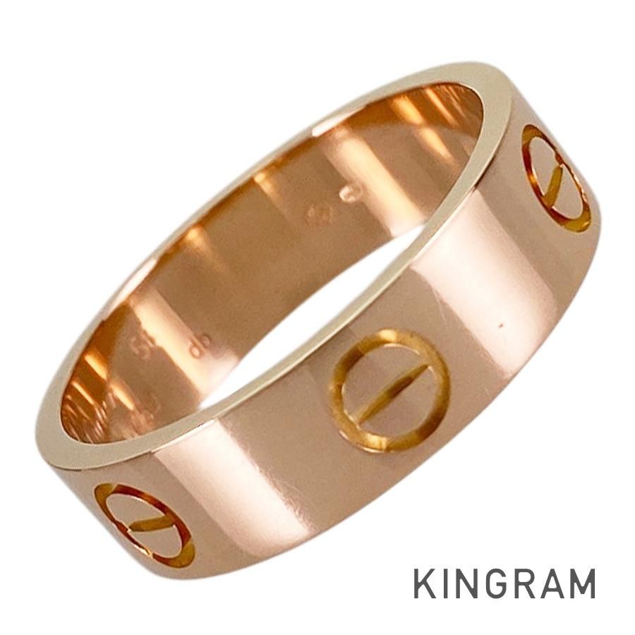 カルティエ Cartier ラブ K18PG 16号(56) リング sss【中古】