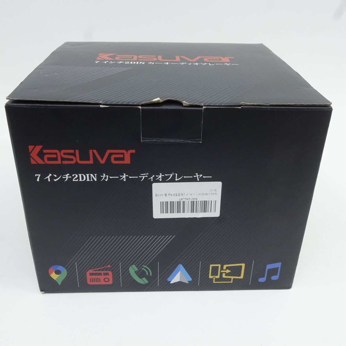 未使用】KASUVAR KAR7D ディスプレイオーディオ 7インチ 2DIN DVD/CD