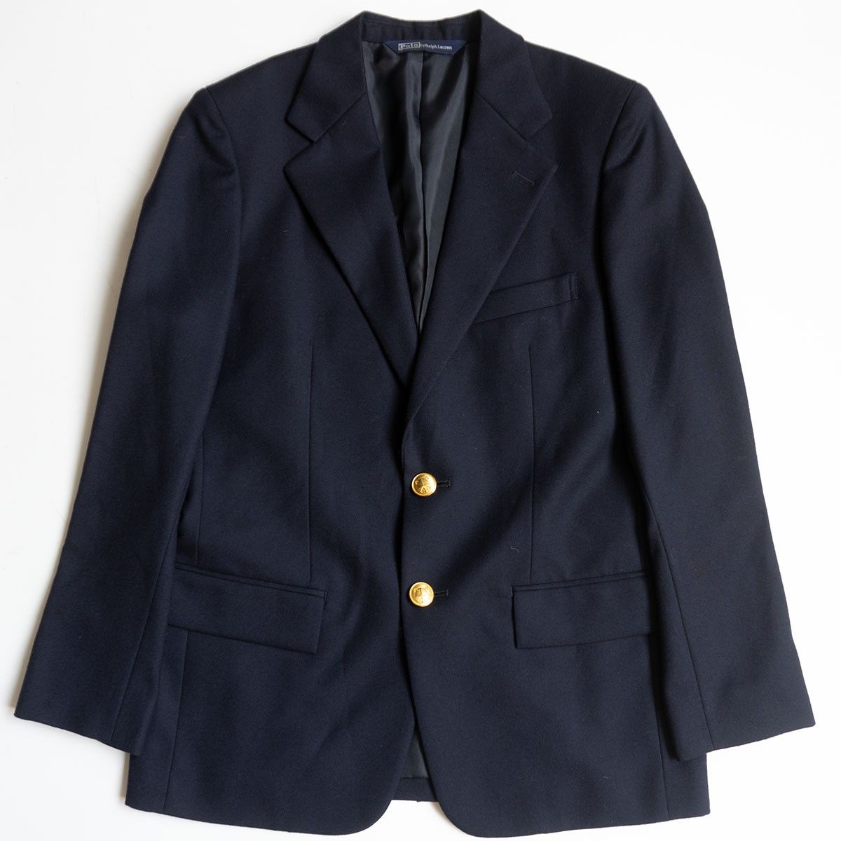最高級品】POLO RALPH LAUREN【テーラードジャケット /紺ブレ】160