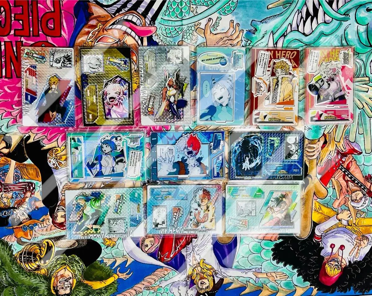 僕のヒーローアカデミア ヒロアカ 誕生日 ジオラマ アクリル ミルコ ねじれ 緑 谷出久 轟 麗日