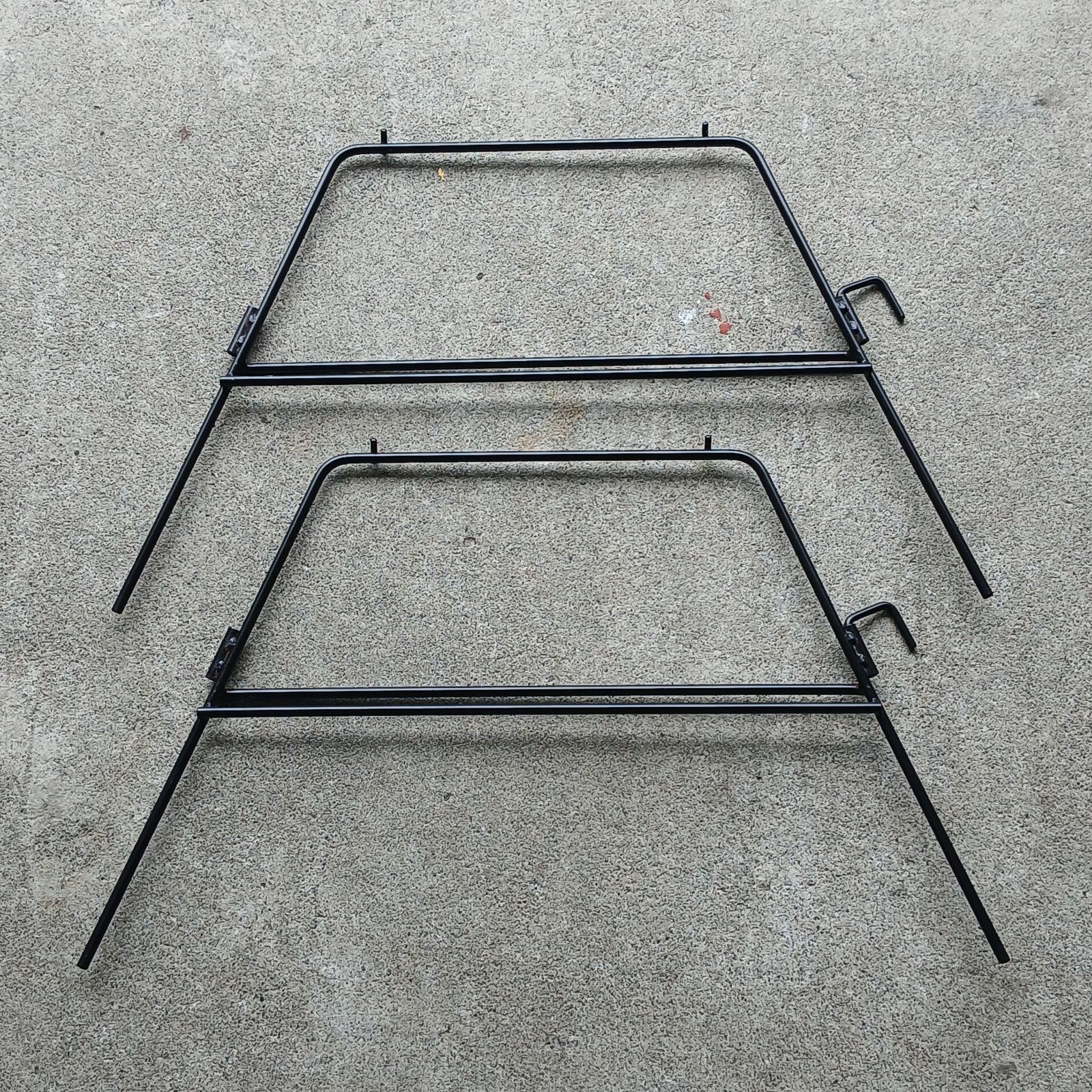 廃盤希少】ogawa オガワ アーチテーブル ウッドトップ 2台1組 木製