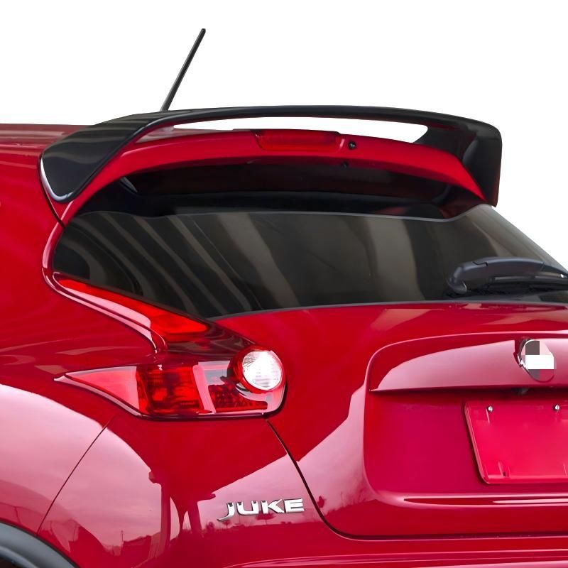 【送料無料】日産 ジューク 2008-2015年対応 リアウイング ABS製 ブラック ホワイト 車種専用形状 外装アクセントパーツ