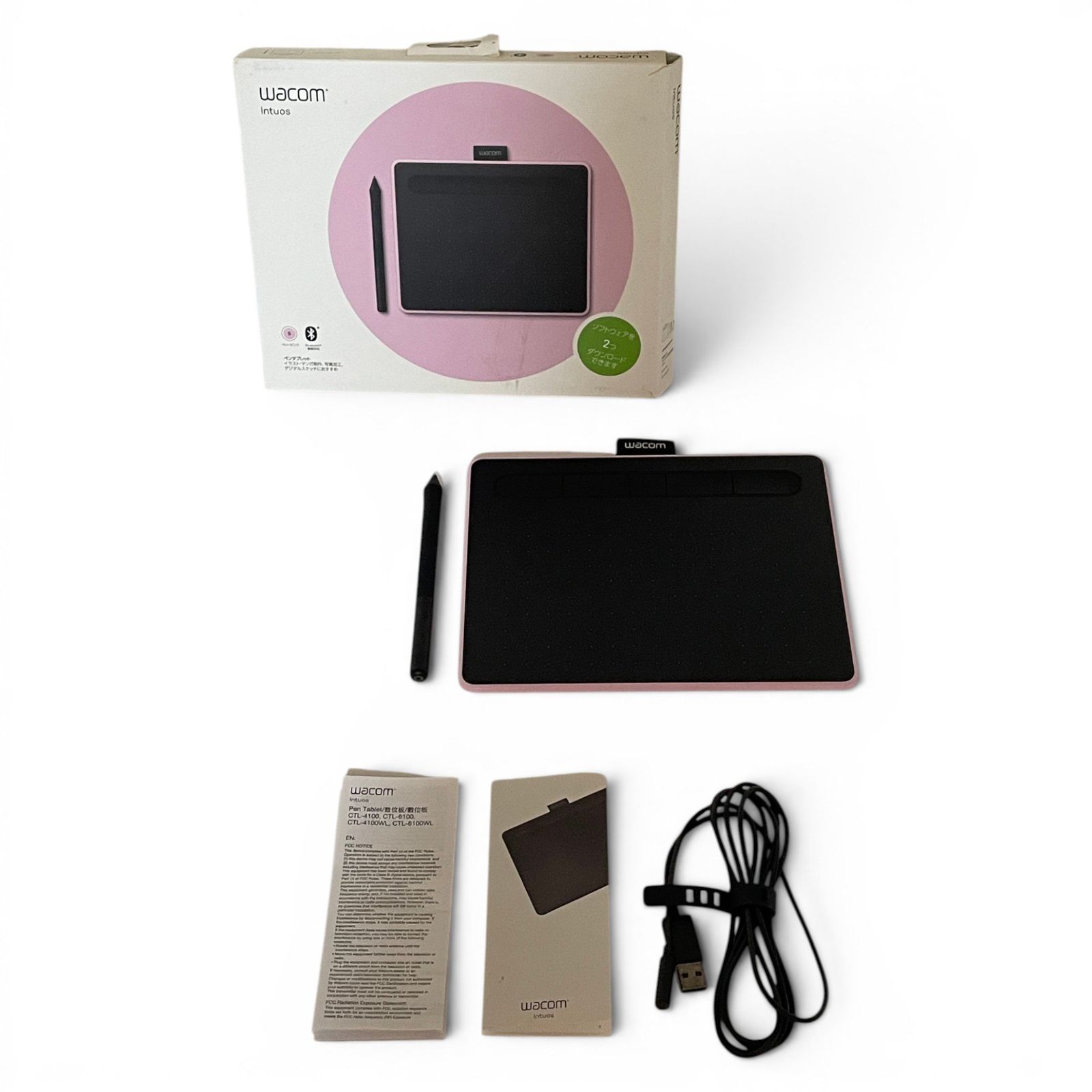ワコム Intuos Small ベリーピンクCTL-4100WL ペンタブ - メルカリ