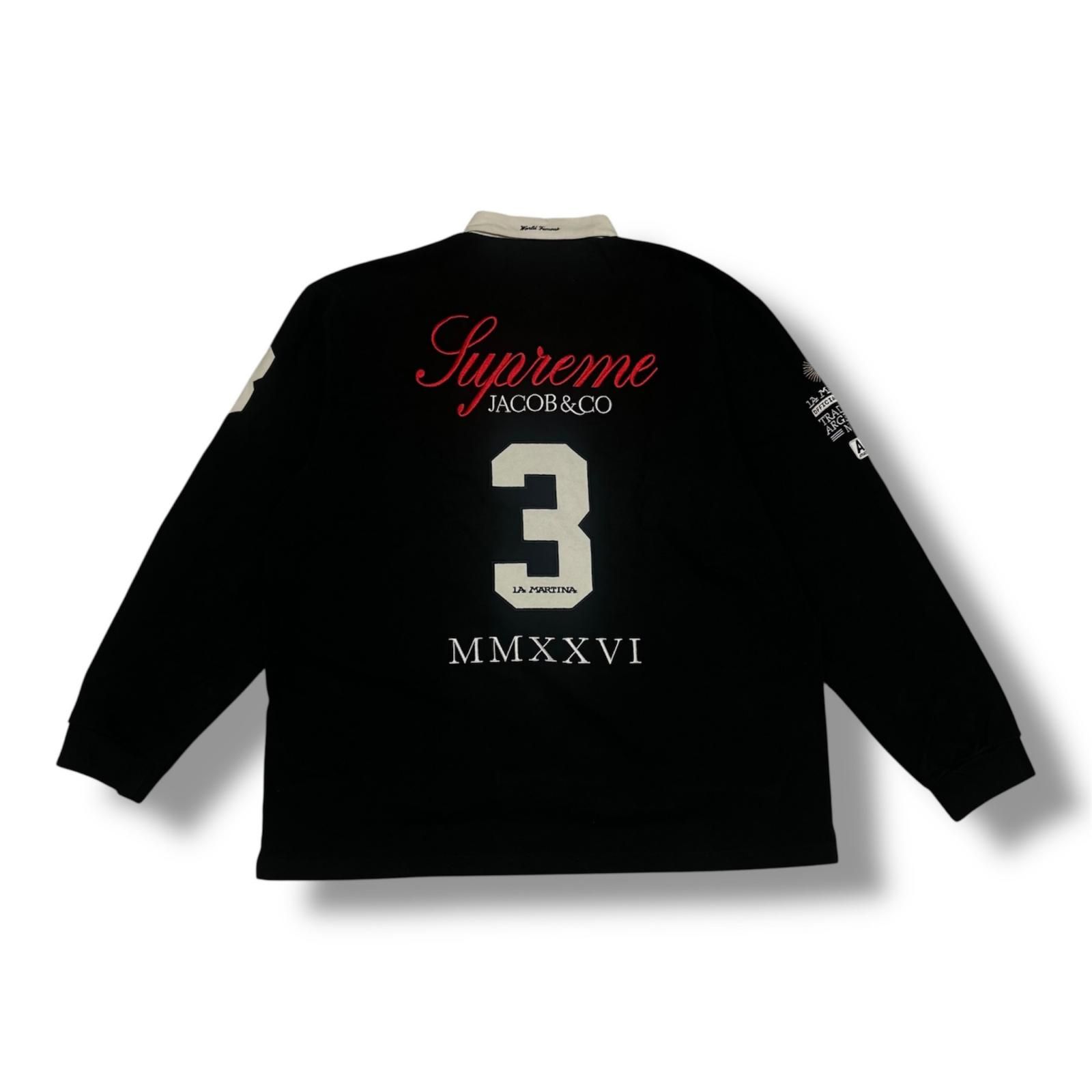 国内正規 Supreme × La Martina 26SS Rugby Shirt ラグビーシャツ