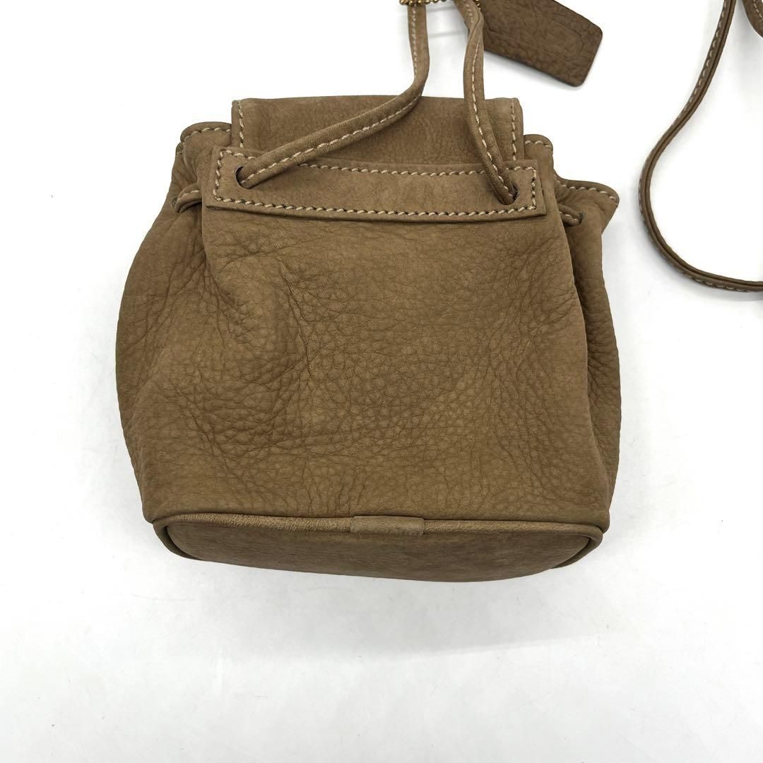 Vintage Coach 4940 Nubuck Mini Shoulder