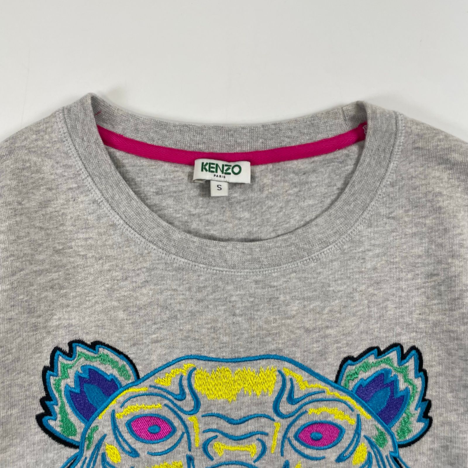 KENZO paris / タイガー刺繍スウェット 参考定価：45,000程度 SIZE:S 