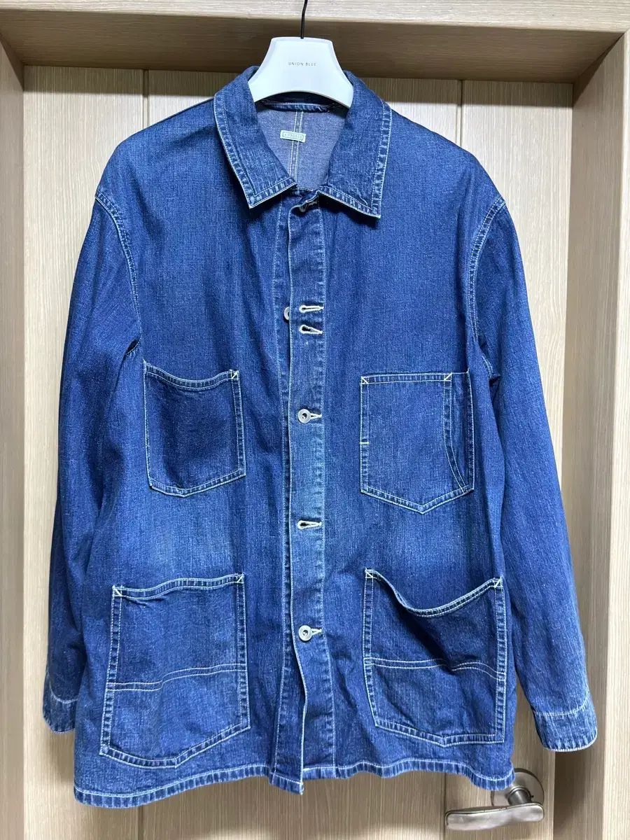 3 アプレッセ 23SS デニム カバーオール ジャケット - メルカリ