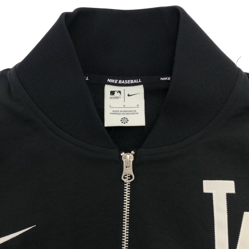 中古】NIKE ロサンゼルス・ドジャース ボンバージャケット ブラック